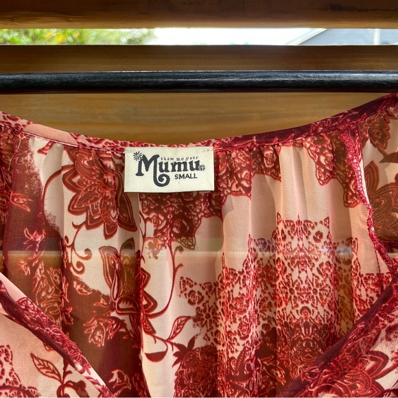 Show Me Your Mumu Sienna Swing Dress in Happy Henna - Picture 4 of 8